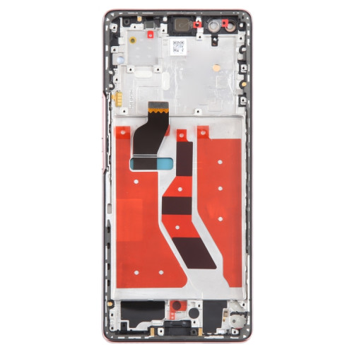 Écran LCD d'origine et numériseur complet avec cadre pour Honor 50 Pro (rose rouge) SH51RR710-07