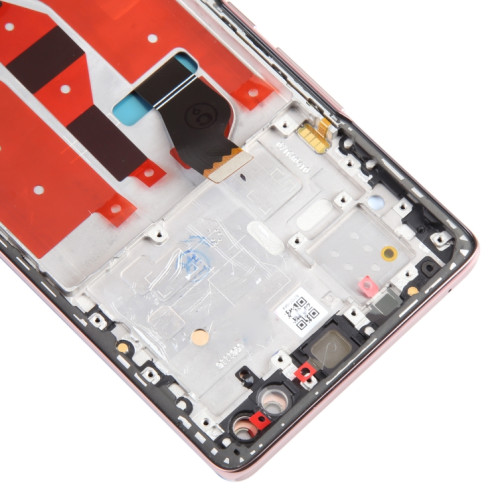 Écran LCD d'origine et numériseur complet avec cadre pour Honor 50 Pro (rose rouge) SH51RR710-07
