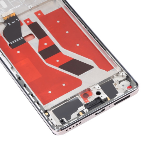 Écran LCD OLED d'origine pour Honor 50 Pro Digitizer Full Assembly avec cadre (argent) SH351S543-04