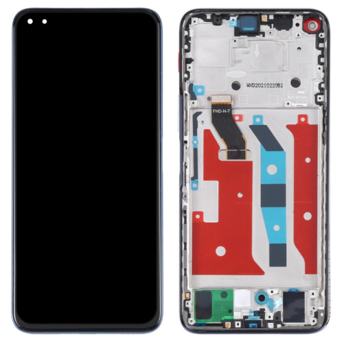 Écran LCD d'origine pour Huawei Nova 8i Digitizer Assemblage complet avec cadre (Bleu) SH354L589-05