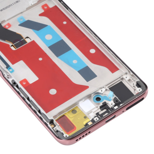 Écran LCD d'origine pour Honor X20 Digitizer Assemblage complet avec cadre (Rose) SH355F686-05