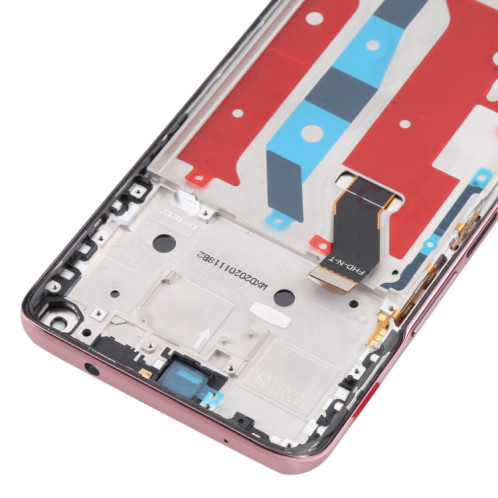 Écran LCD d'origine pour Honor X20 Digitizer Assemblage complet avec cadre (Rose) SH355F686-05