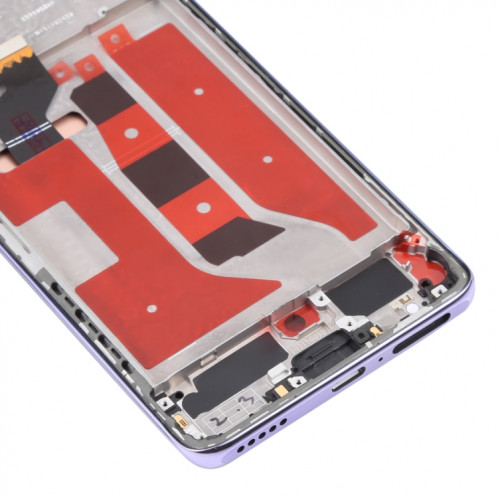 Écran LCD OLED d'origine pour Huawei Nova 9 Digitizer Full Assembly avec cadre (violet) SH356P840-05