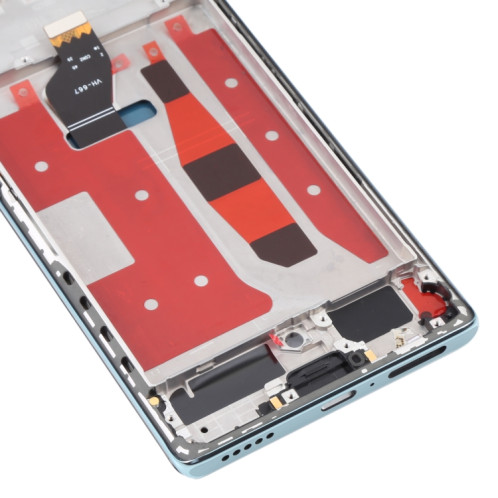 Écran LCD OLED d'origine pour Honor 60 Digitizer Full Assembly avec cadre (vert) SH357G1090-05