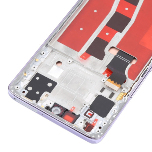 Écran LCD OLED d'origine pour Huawei Nova 8 5G Ensemble complet de numériseur avec cadre (Violet) SH358P1800-05