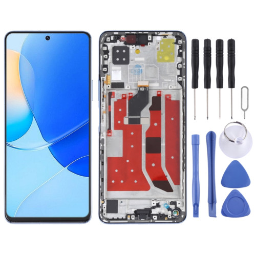 Écran LCD d'origine et ensemble complet de numériseur avec cadre pour Huawei Nova 9 SE (violet) SH359P1908-05