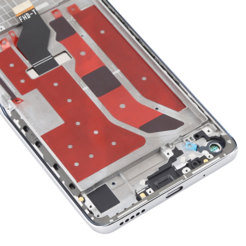 Écran LCD d'origine pour Huawei Nova 9 SE Assemblage complet du numériseur avec cadre (Argent) SH359S1918-05