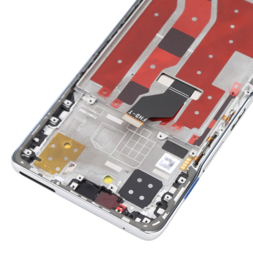 Écran LCD d'origine pour Huawei Nova 9 SE Assemblage complet du numériseur avec cadre (Argent) SH359S1918-05