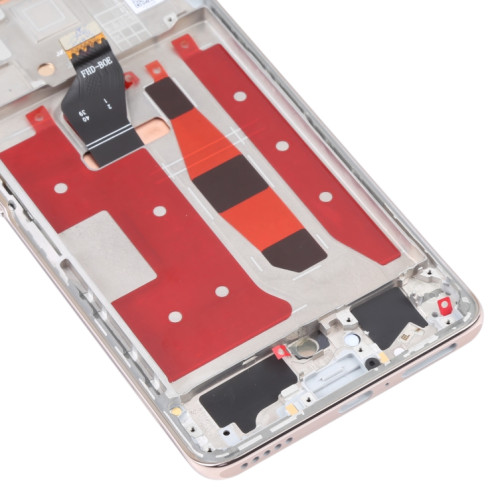 Écran LCD OLED d'origine pour Honor 60 Pro Digitizer Assemblage complet avec cadre (Or) SH360J1743-05
