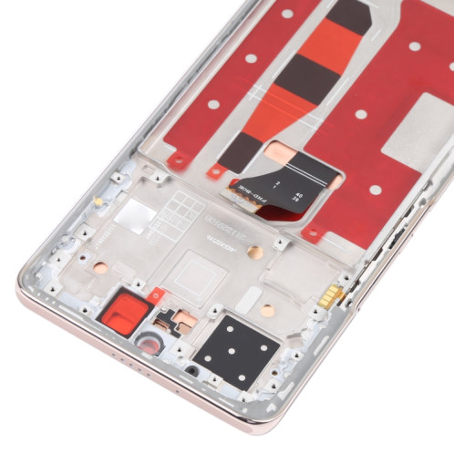 Écran LCD OLED d'origine pour Honor 60 Pro Digitizer Assemblage complet avec cadre (Or) SH360J1743-05