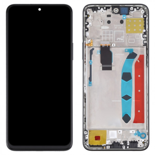 Écran LCD d'origine pour Honor X30i Digitizer Full Assembly avec cadre (noir) SH361B967-05