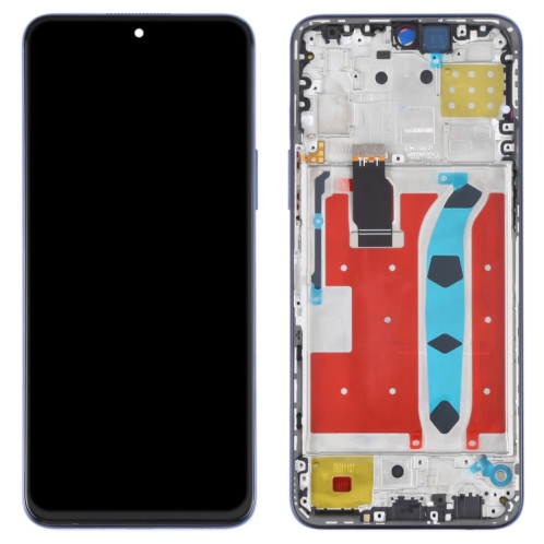 Écran LCD d'origine pour Honor X8 Digitizer Assemblage complet avec cadre (Bleu) SH362L1373-05