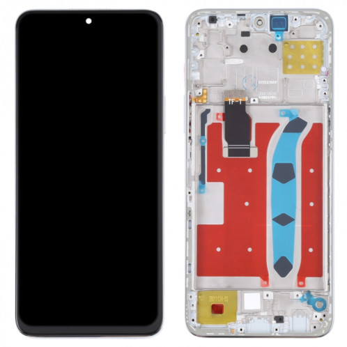 Écran LCD d'origine pour Honor X8 Digitizer Full Assembly avec cadre (argent) SH362S871-05