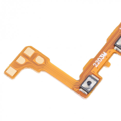 Câble flexible du bouton d'alimentation et du bouton de volume pour Honor X8 / X30i SH53701865-04