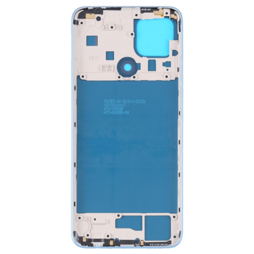 Pour le couvercle arrière de la batterie OPPO A15/A15S/A35 avec cadre central (bleu) SH76LL444-07