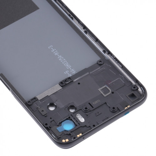 Pour le couvercle arrière de la batterie OPPO A36/A76 avec cadre central (noir) SH79BL130-07