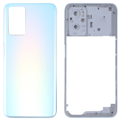 Pour le couvercle arrière de la batterie OPPO A36/A76 avec cadre central (bleu) SH79LL636-07