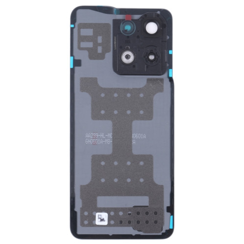 Pour OPPO Reno8 Couvercle arrière de batterie d'origine avec couvercle d'objectif d'appareil photo (noir) SH81BL24-05