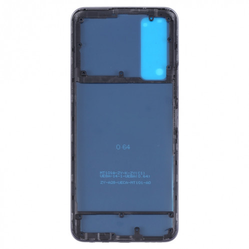 Pour vivo Y53s 5G Batterie Couverture Arrière avec Cadre Moyen (Noir) SH82BL1408-06