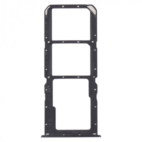 Pour OPPO A56 5G Plateau de carte SIM + Plateau de carte SIM + Plateau de carte Micro SD (Noir) SH387B562-04