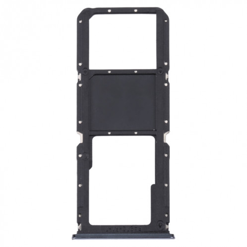 Pour OnePlus Nord N200 5G DE2118 / DE2117 Plateau de carte SIM + Plateau de carte Micro SD (Gris) SH420H612-04