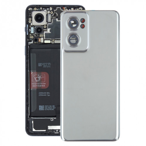 Pour OnePlus Nord CE 2 5G IV2201 Couvercle arrière de la batterie (Argent) SH31SL1162-06