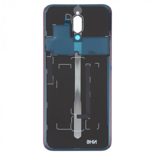 Coque arrière en verre de batterie pour ZTE Nubia Red Magic 5G NX659J (rouge) SH35RL344-06