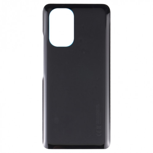 Couvercle arrière de la batterie en verre pour Xiaomi Poco F3 (noir) SH49BL1434-06