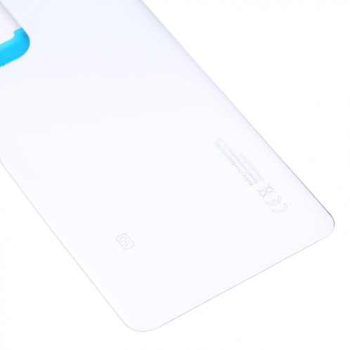 Couvercle arrière de la batterie en verre pour Xiaomi Poco F3 (Blanc) SH49WL1828-06
