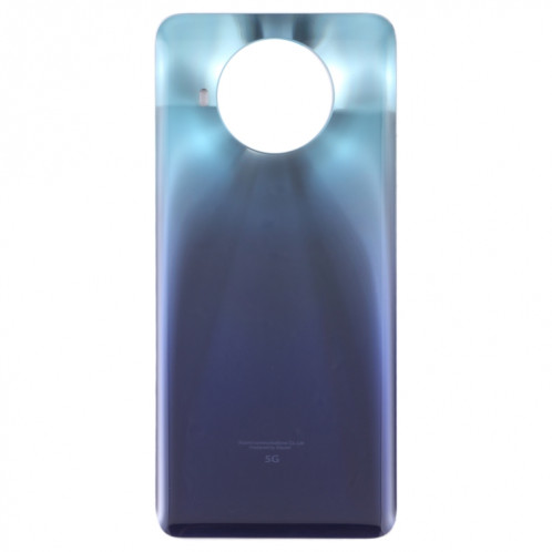 Coque arrière de batterie en verre pour Xiaomi Redmi Note 9 Pro 5G/Mi 10T Lite 5G (Bleu) SH55LL1677-06