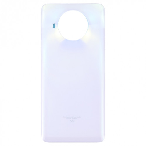 Coque Arrière de Batterie en Verre pour Xiaomi Redmi Note 9 Pro 5G/Mi 10T Lite 5G(Blanc) SH55WL485-06