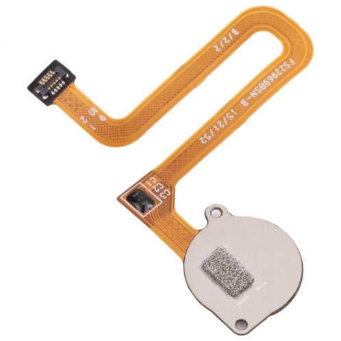 Pour Xiaomi Redmi 10C/Redmi 10 India/Poco C40 Câble flexible du capteur d'empreintes digitales (noir) SH472B1672-04