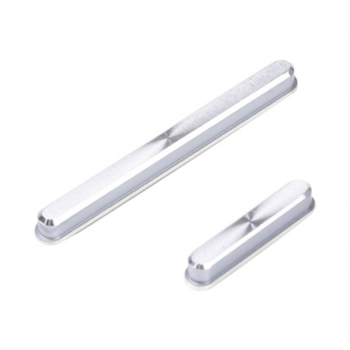 Pour Asus ZenPad Z8s ZT582KL P00J Bouton d'alimentation et bouton de contrôle du volume d'origine (argent) SH501S1004-04