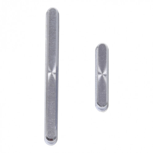 Pour Asus ZenPad Z8s ZT582KL P00J Bouton d'alimentation et bouton de contrôle du volume d'origine (argent) SH501S1004-04