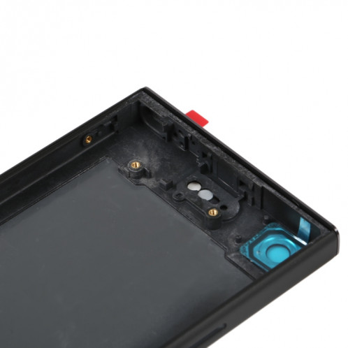 Couvercle arrière de batterie d'origine avec couvercle d'objectif d'appareil photo pour Sony Xperia XZ1 Compact SH35BL177-06
