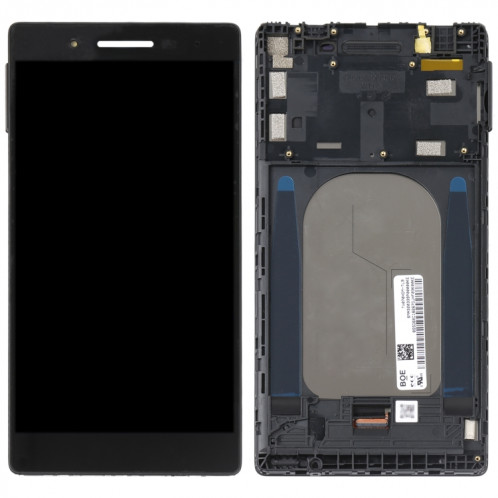 Écran LCD d'origine pour Lenovo Tab 7 TB-7504N TB-7504X TB-7504F TB-7504 Numériseur Assemblage complet avec cadre (Noir) SH541B1112-05