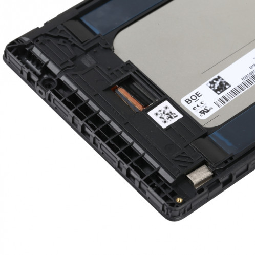 Écran LCD d'origine pour Lenovo Tab 7 TB-7504N TB-7504X TB-7504F TB-7504 Numériseur Assemblage complet avec cadre (Noir) SH541B1112-05