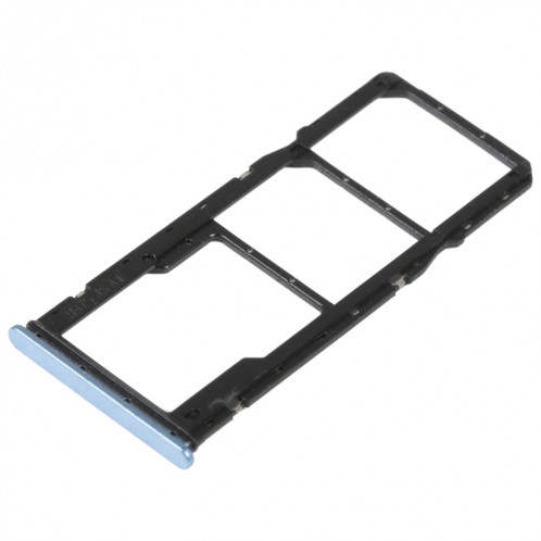 Plateau de carte SIM + plateau de carte SIM + plateau de carte Micro SD pour Xiaomi Redmi Note 11E (bleu) SH544L510-04