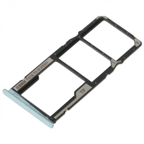 Plateau de carte SIM + plateau de carte SIM + plateau de carte Micro SD pour Xiaomi Redmi 10C/Redmi 10 India/Poco C40 (vert) SH545G209-04