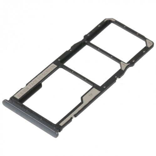 Plateau de carte SIM + plateau de carte SIM + plateau de carte Micro SD pour Xiaomi Redmi 10 5G (noir) SH548B297-04