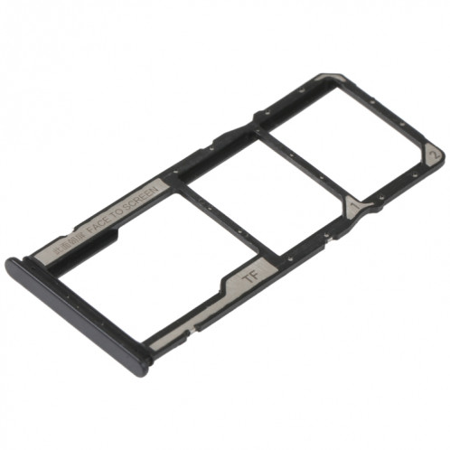 Plateau de carte SIM + plateau de carte SIM + plateau de carte Micro SD pour Xiaomi Redmi Note 11S 5G (noir) SH549B1371-04