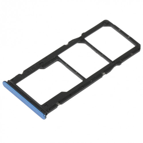 Plateau de carte SIM + plateau de carte SIM + plateau de carte Micro SD pour Xiaomi Redmi Note 11S 5G (bleu) SH549L1595-04