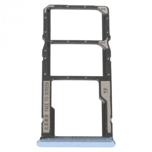 Plateau de carte SIM + plateau de carte SIM + plateau de carte Micro SD pour Xiaomi Poco M4 5G/Poco M4 5G Inde/Redmi Note 11R(Bleu) SH553L273-04
