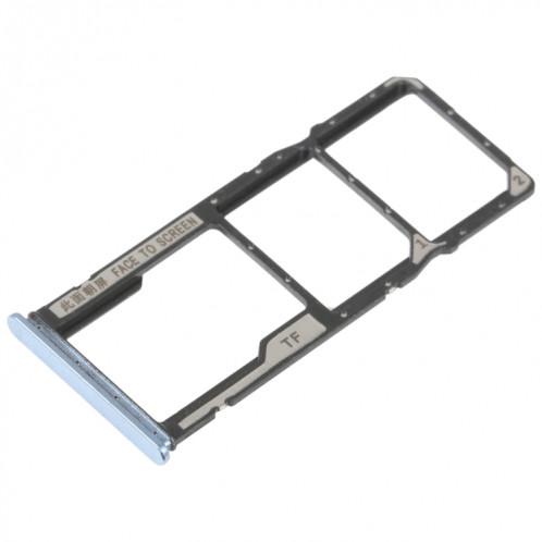 Plateau de carte SIM + plateau de carte SIM + plateau de carte Micro SD pour Xiaomi Poco M4 5G/Poco M4 5G Inde/Redmi Note 11R(Bleu) SH553L273-04