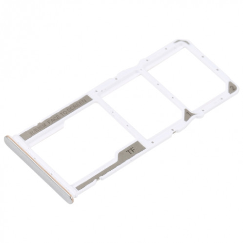 Plateau de carte SIM + plateau de carte SIM + plateau de carte Micro SD pour Xiaomi Poco M4 5G/Poco M4 5G Inde/Redmi Note 11R(Argent) SH553S1756-04