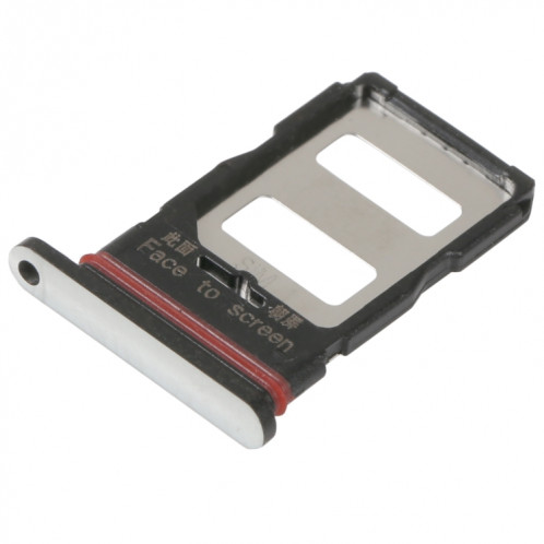 Pour Xiaomi Poco F4 Plateau de carte SIM + Plateau de carte SIM (Argent) SH556S47-04