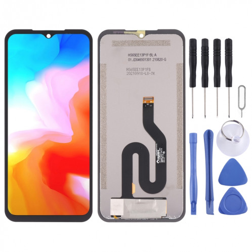Écran LCD Origina pour Ulefone Power Armor 12 avec numériseur complet (Noir) SH572B1607-06