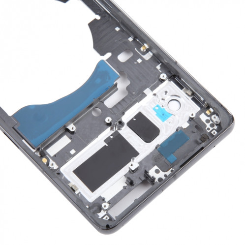 Pour Google Pixel 7 Pro Front Housing LCD Frame Bezel Plate (Black) SH601B725-06