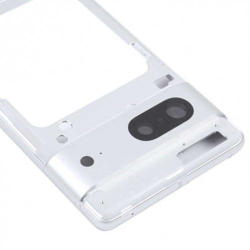 Pour la plaque de lunette du cadre LCD du boîtier avant Google Pixel 7 (argent) SH601S1688-06