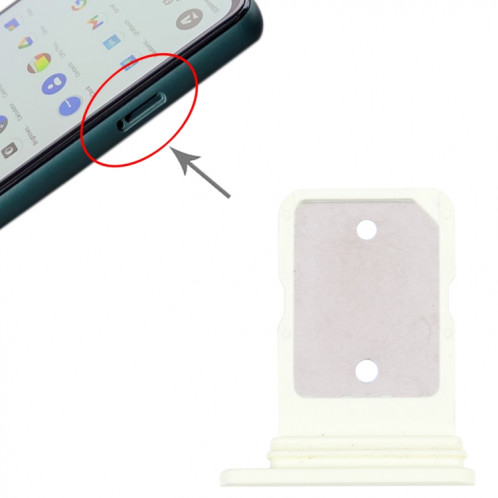 Plateau de carte SIM pour Google Pixel 5a (jaune) SH608Y655-04